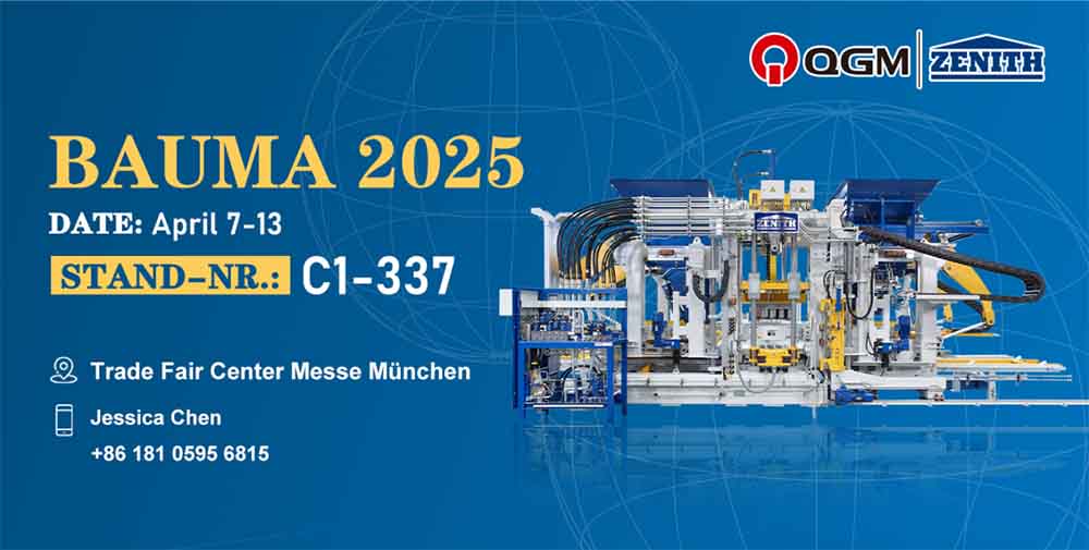 QGM skinner på Bauma 2025! Verden fokuserer på Kinas 