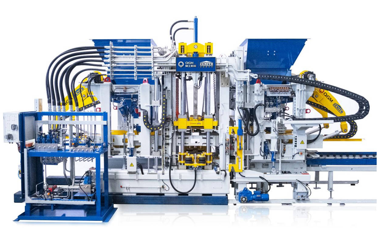 Ved at kombinere tysk præcisionsteknik med kinesisk opfindsomhed er Quangong ZN1000-2 murstensfremstillingsmaskinen bygget til højkvalitetsproduktion.